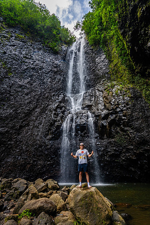 Maruavana’a waterfall: