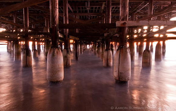 Under Crystal Pier, Pacific Beach
