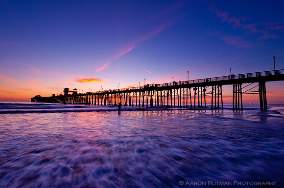 Oceanside pink sundown