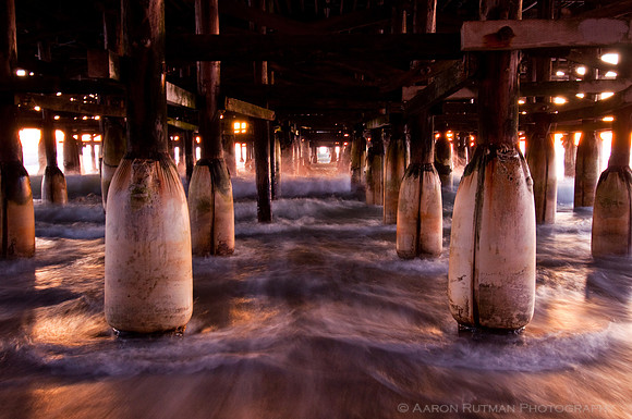 Under Crystal Pier, Pacific Beach