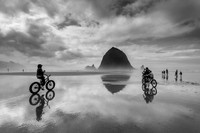 Beach Biking, Cannon Beach