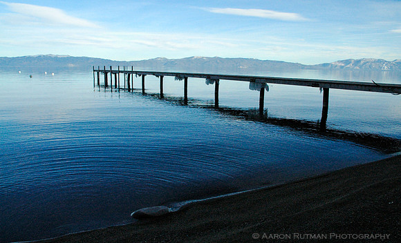 Kings Beach pier, Lake Tahoe, California