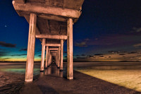 Scripps Pier under the stars