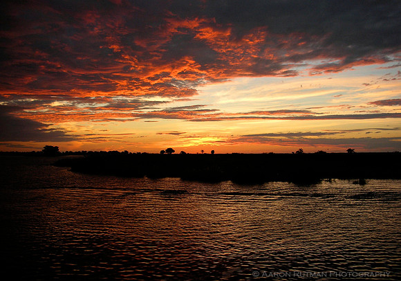 Chobe River sundown